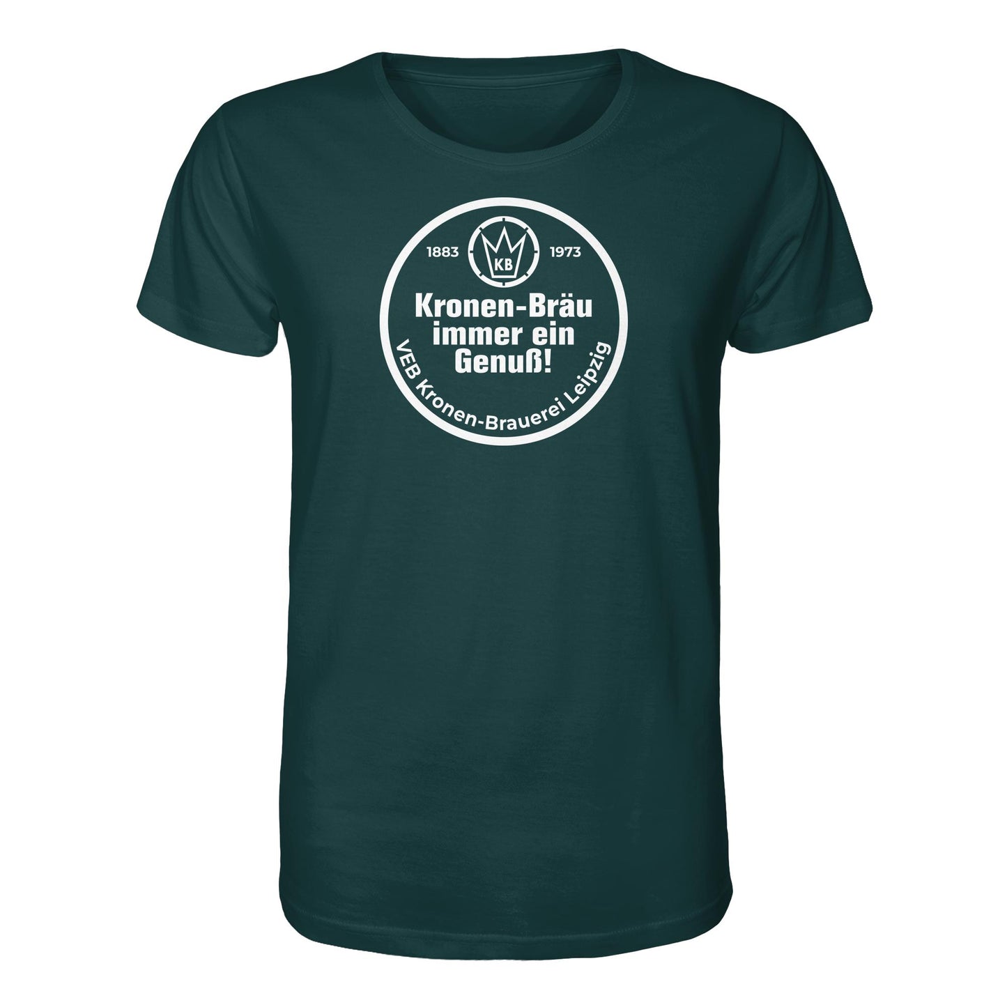 ORGANIC BIO SHIRT UNISEX • VEB KRONEN-BRAUEREI BIER LEIPZIG