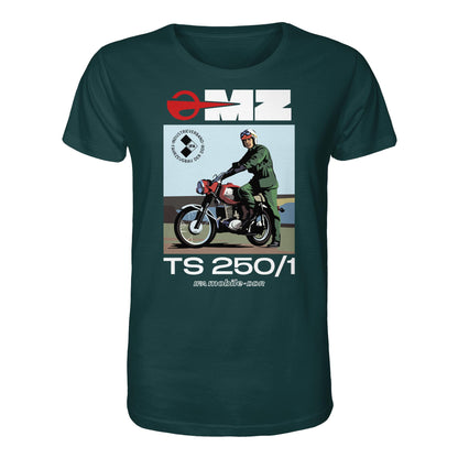 ORGANIC BIO SHIRT UNISEX • MZ TS 250 (ORIGINAL DDR-PLAKAT)