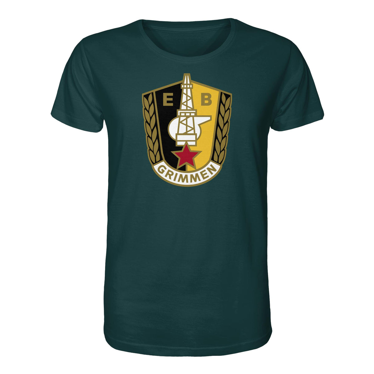 DDR Ostalgie Bio-Shirt Unisex • ERDÖL, ERDGAS GRIMMEN