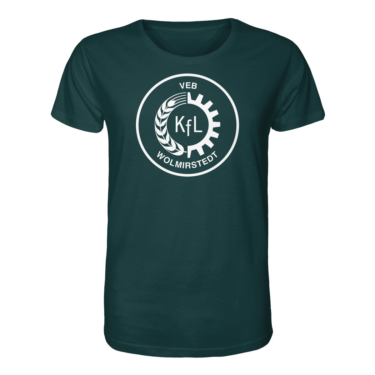 DDR Ostalgie Bio-Shirt Unisex • VEB KFL WOLMIRSTEDT