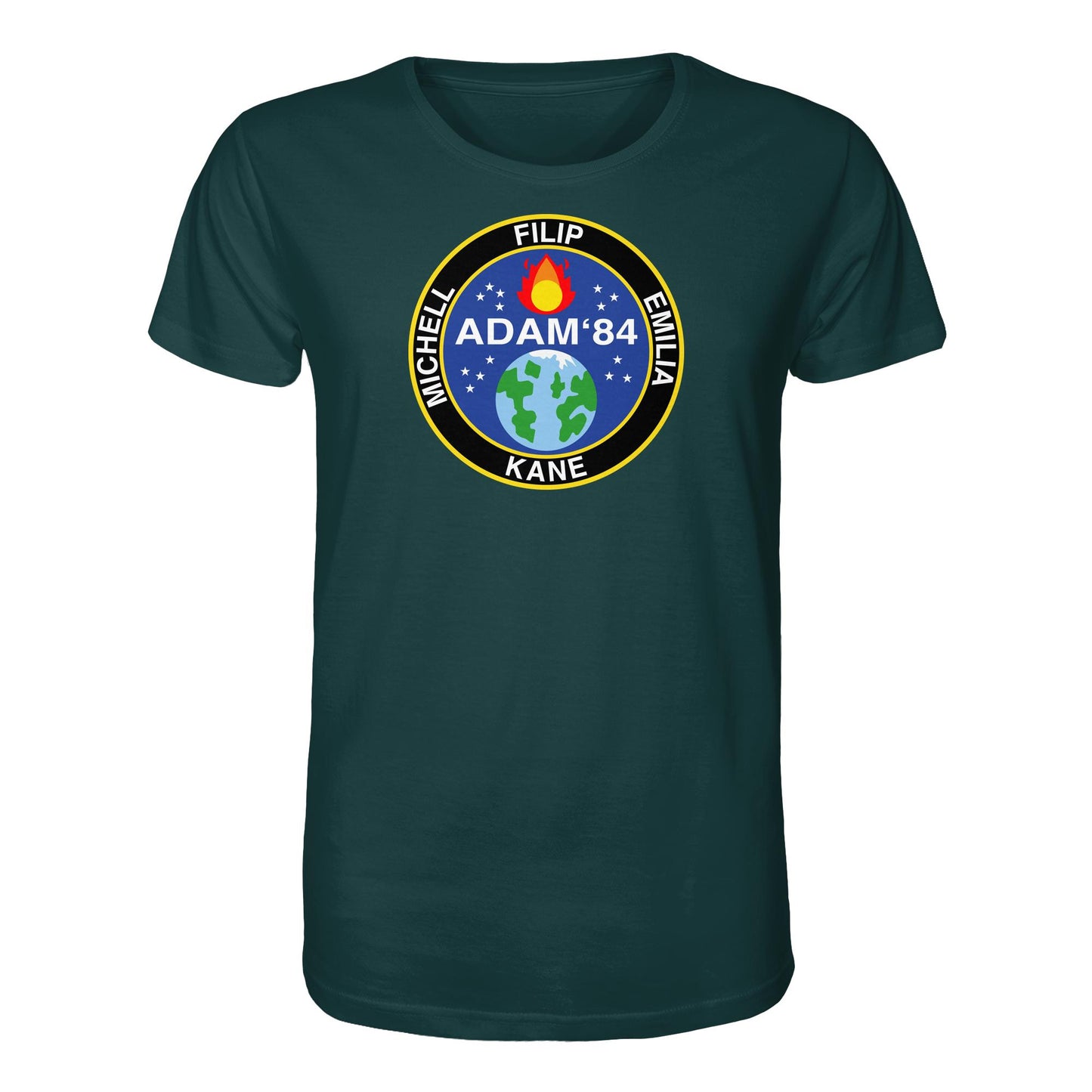 DDR Ostalgie Bio-Shirt Unisex • PROJEKT ADAM 84, DIE BESUCHER