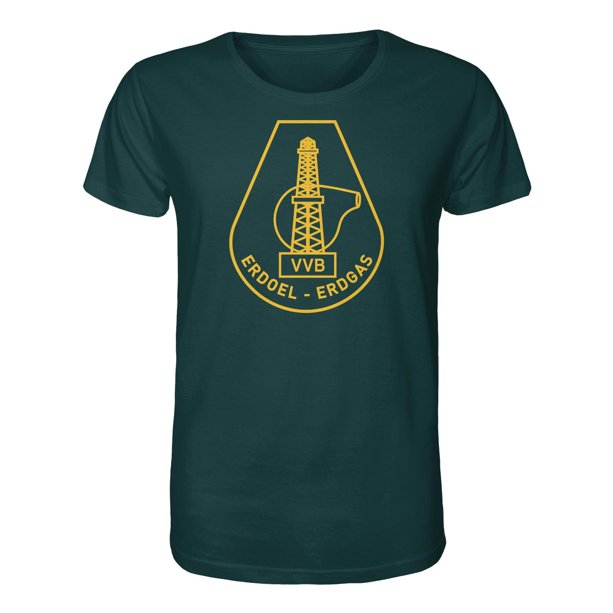 DDR Ostalgie Bio-Shirt Unisex • VVB ERDOEL-ERDGAS