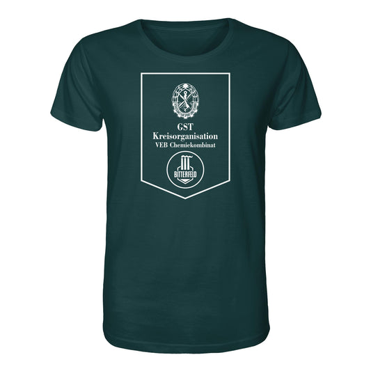 DDR Ostalgie Bio-Shirt Unisex • GST DES VEB CHEMIEKOMBINAT BITTERFELD