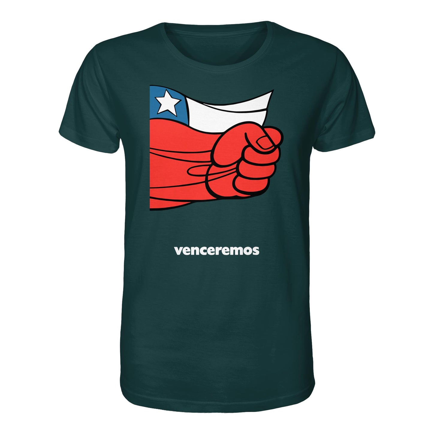 DDR Ostalgie Bio-Shirt Unisex • KUBA - VENCEREMOS (ORIGINAL PLAKAT)