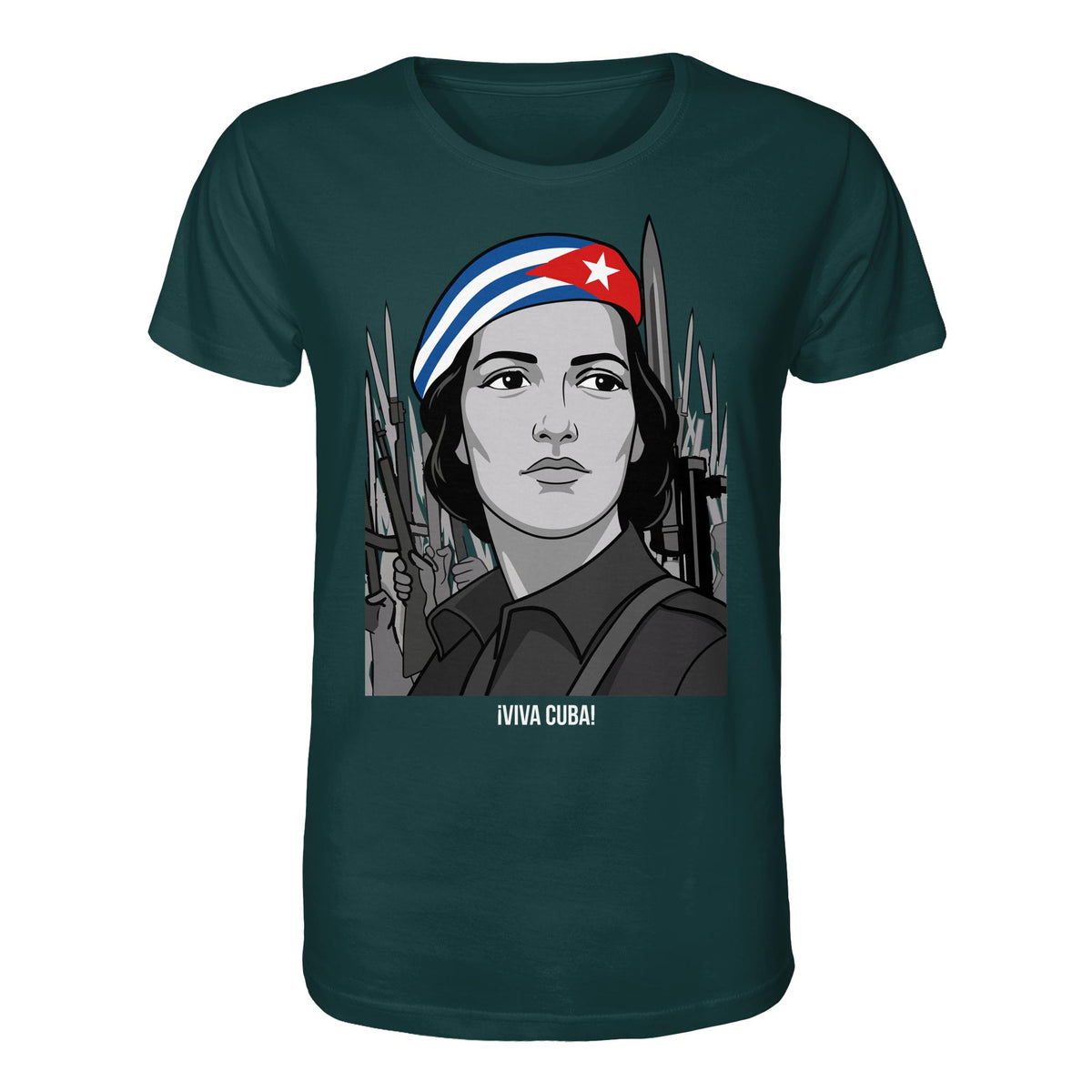 DDR Ostalgie Bio-Shirt Unisex • VIVA CUBA!