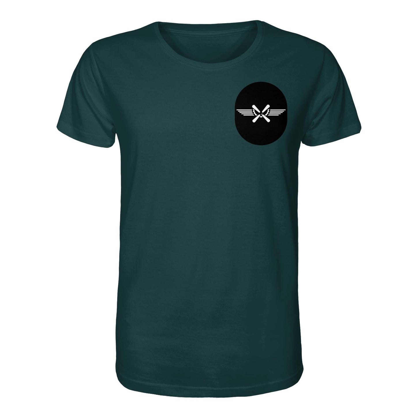 DDR Ostalgie Bio-Shirt Unisex • NVA EMBLEM - FLUGZEUGMECHANIKER