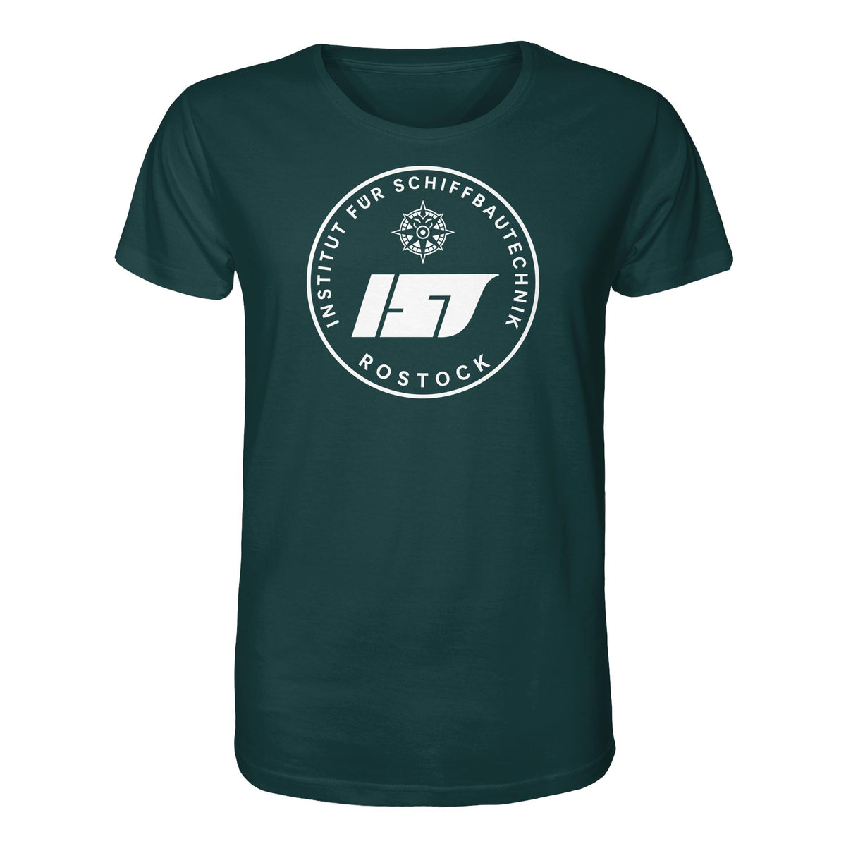 DDR Ostalgie Bio-Shirt Unisex • INSTITUT FÜR SCHIFFBAUTECHNIK ROSTOCK