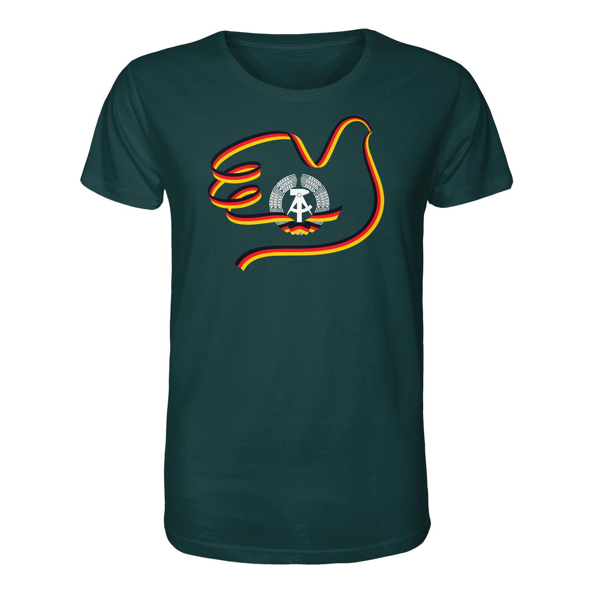 DDR Ostalgie Bio-Shirt Unisex • DDR - 40 JAHRE FRIEDEN IN DEUTSCHLAND (ORIGINAL-PLAKAT)