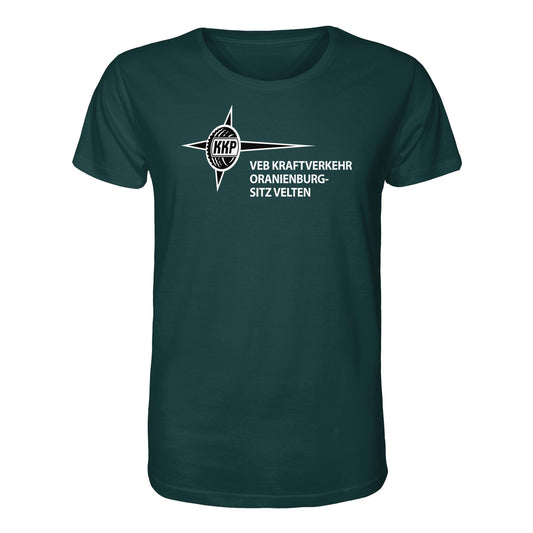 DDR Ostalgie Bio-Shirt Unisex • VEB KRAFTVERKEHR ORANIENBURG