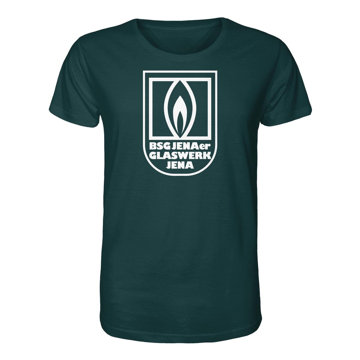 DDR Ostalgie Bio-Shirt Unisex • BSG JENAER GLASWERK