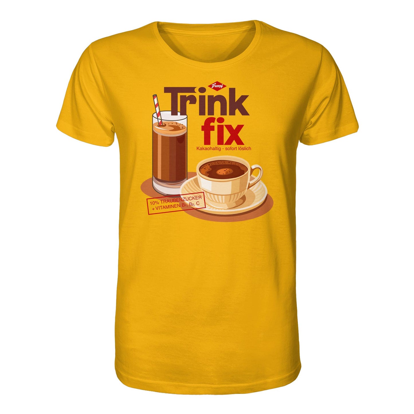 DDR Ostalgie Bio-Shirt Unisex • TRINK FIX - DOSEN-DESIGN