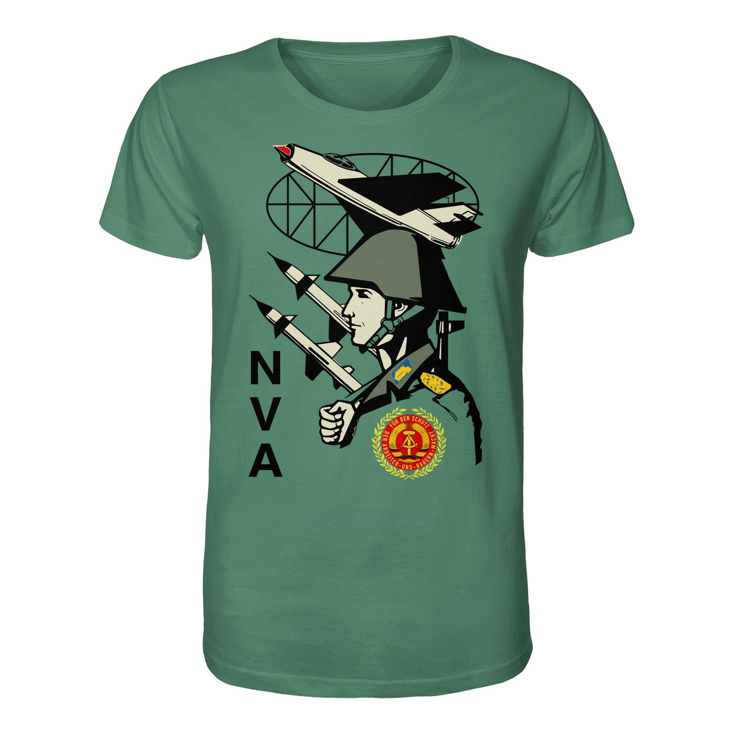 DDR Ostalgie Bio-Shirt Unisex • NVA - WERBEPLAKAT (ORIGINAL)