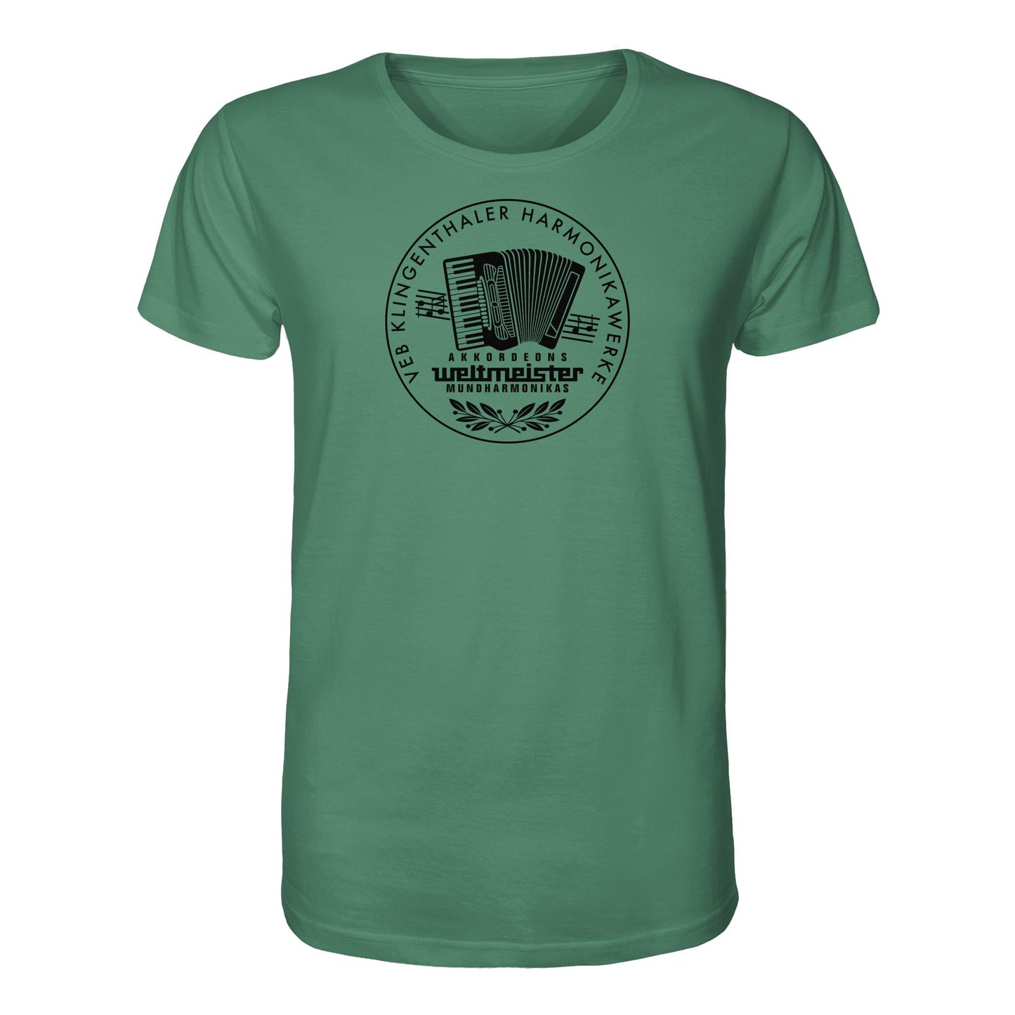 ORGANIC BIO SHIRT UNISEX • WELTMEISTER VEB KLINGENTHALER HARMONIKAWERKE