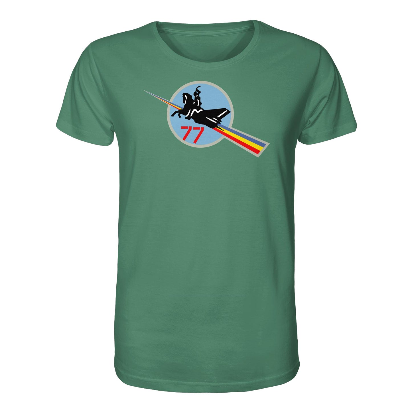 DDR Ostalgie Bio-Shirt Unisex • NVA EMBLEM - GESCHWADER VON BLÜCHER