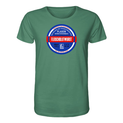 ORGANIC BIO SHIRT UNISEX • FLEISCHBLUTWURST KONSERVE - PLAUEN