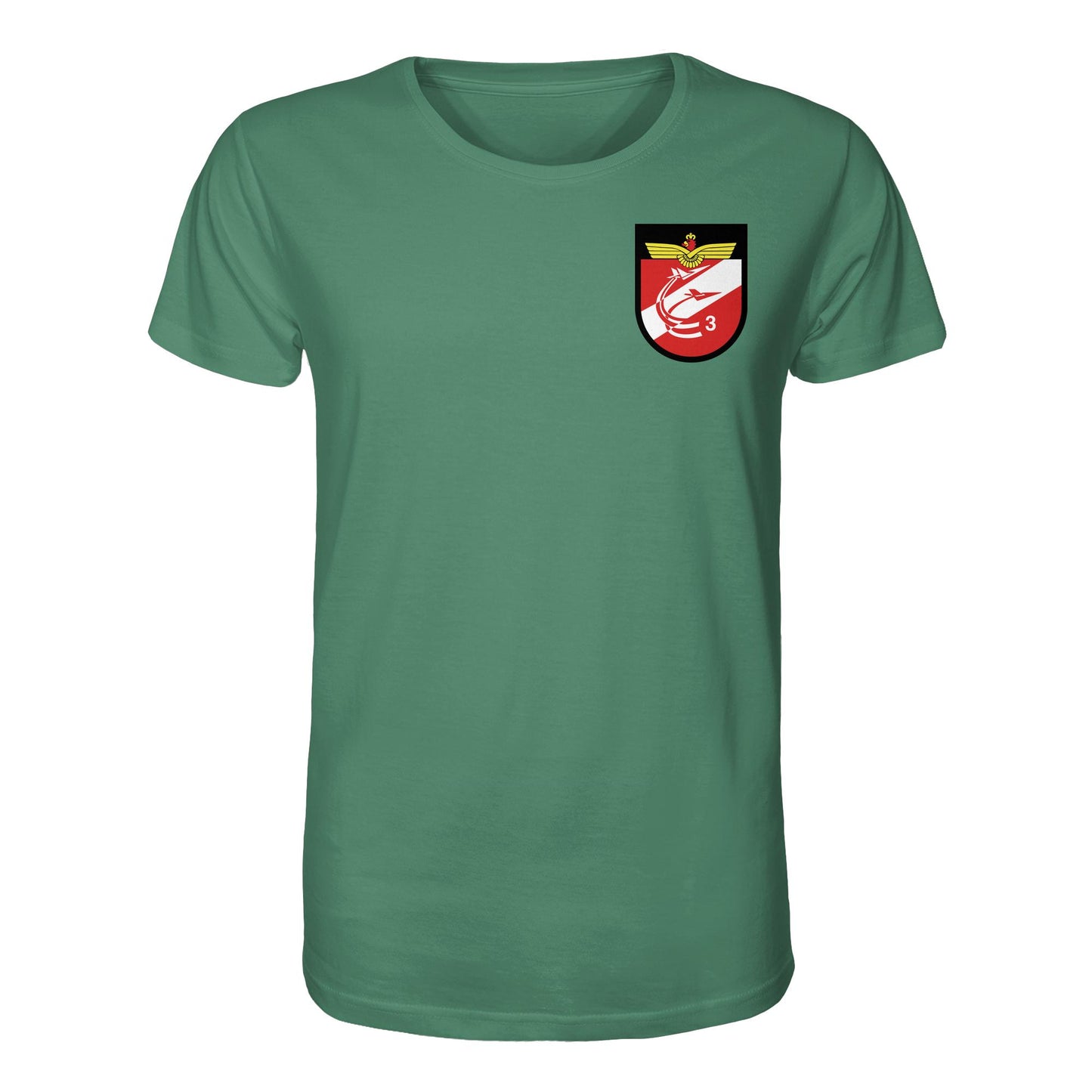 DDR Ostalgie Bio-Shirt Unisex • NVA EMBLEM - JAGDGESCHWADER 3