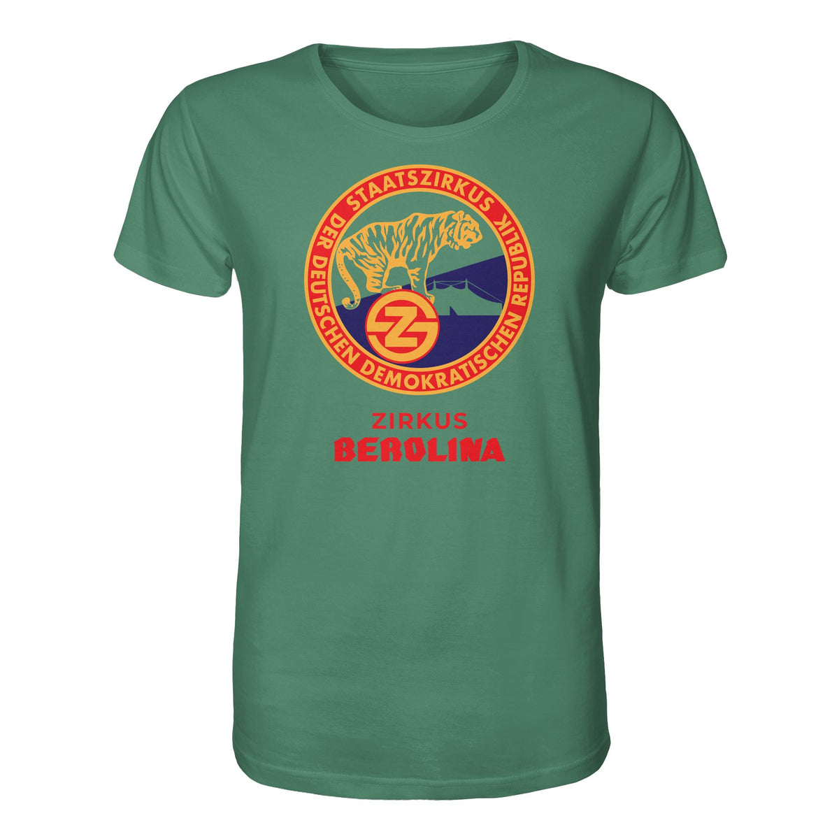 DDR Ostalgie Bio-Shirt Unisex • DDR STAATSZIRKUS BEROLINA