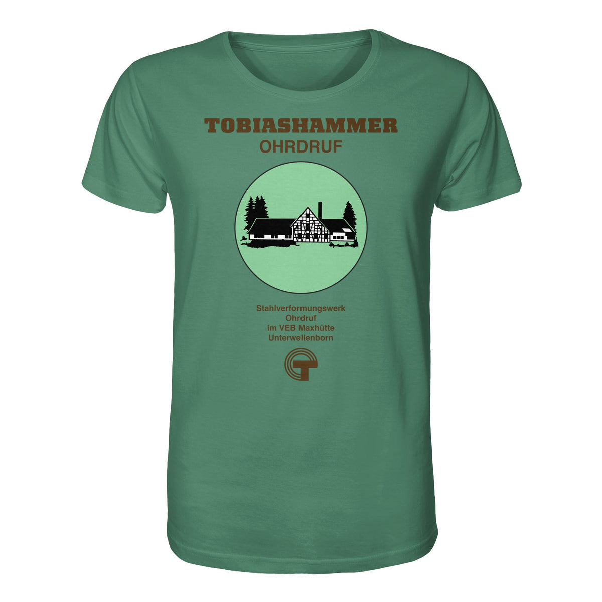 DDR Ostalgie Bio-Shirt Unisex • TOBIASHAMMER OHRDRUF - VEB MAXHÜTTE