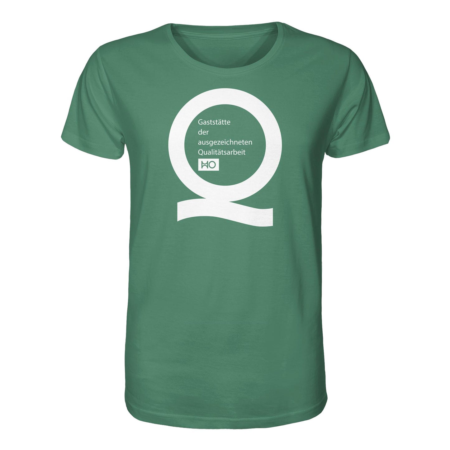 DDR Ostalgie Bio-Shirt Unisex • AUSGEZEICHNETE HO-GASTSTÄTTE (ORIGINAL SIEGEL)