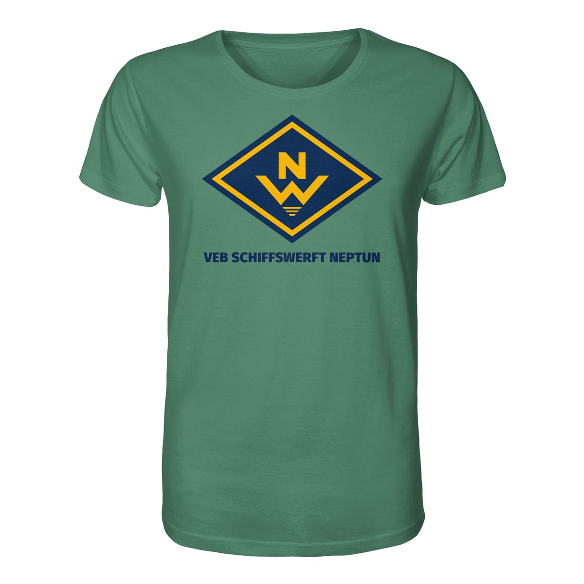 DDR Ostalgie Bio-Shirt Unisex • VEB SCHIFFSWERFT NEPTUN
