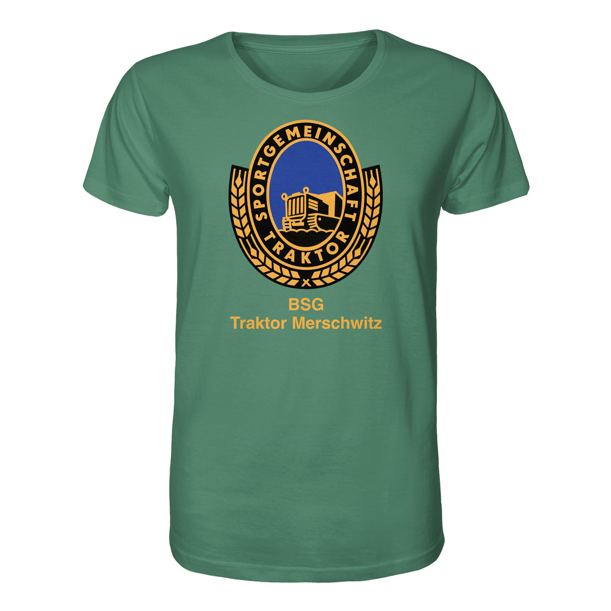 DDR Ostalgie Bio-Shirt Unisex • BSG TRAKTOR MERSCHWITZ