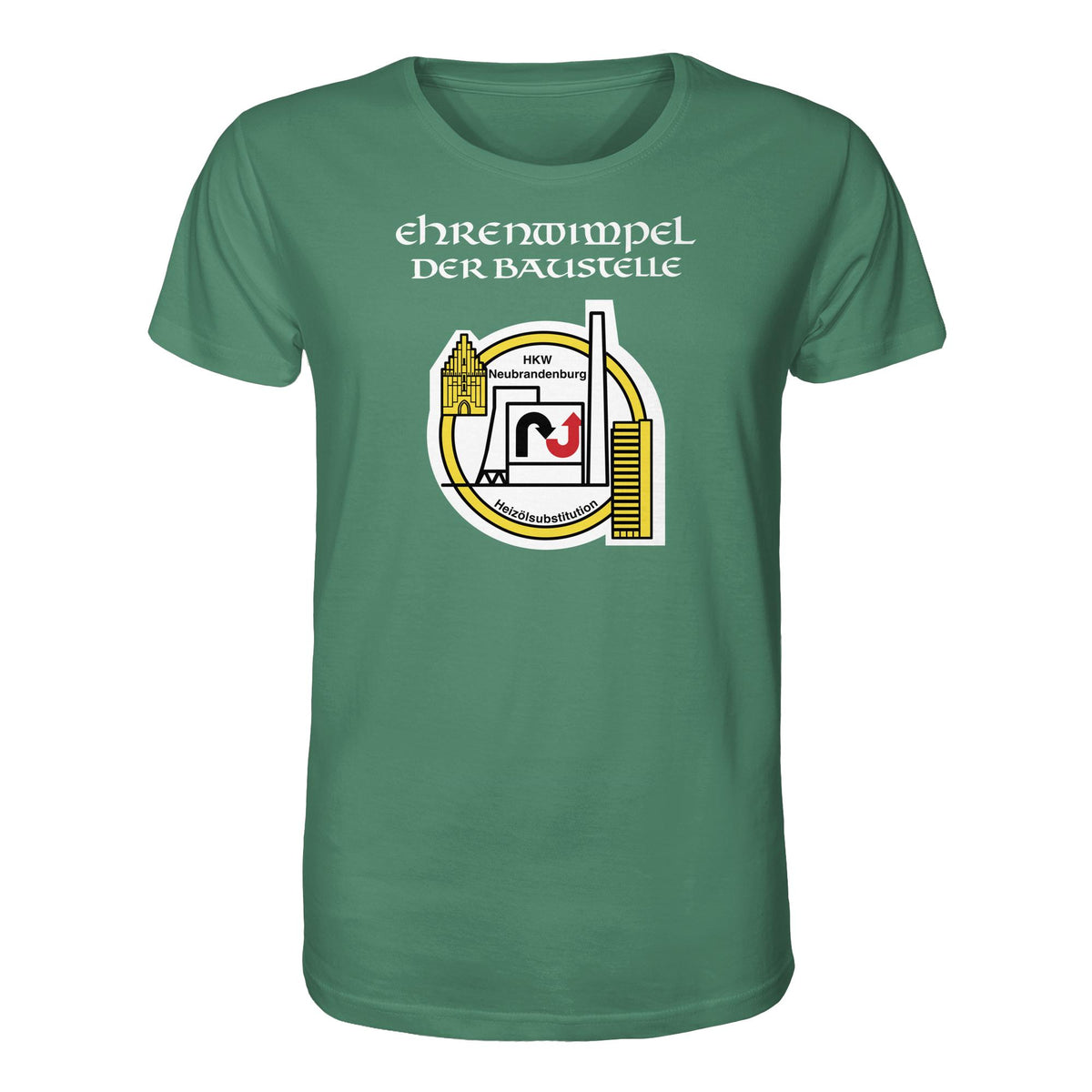 DDR Ostalgie Bio-Shirt Unisex • EHRENWIMPEL HKW NEUBRANDENBURG