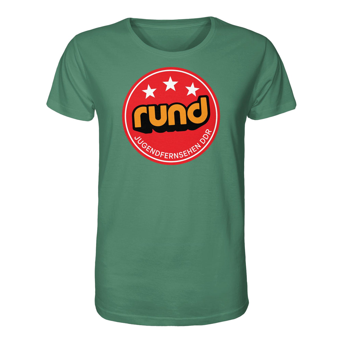 DDR Ostalgie Bio-Shirt Unisex • RUND - JUGENDFERNSEHEN DDR