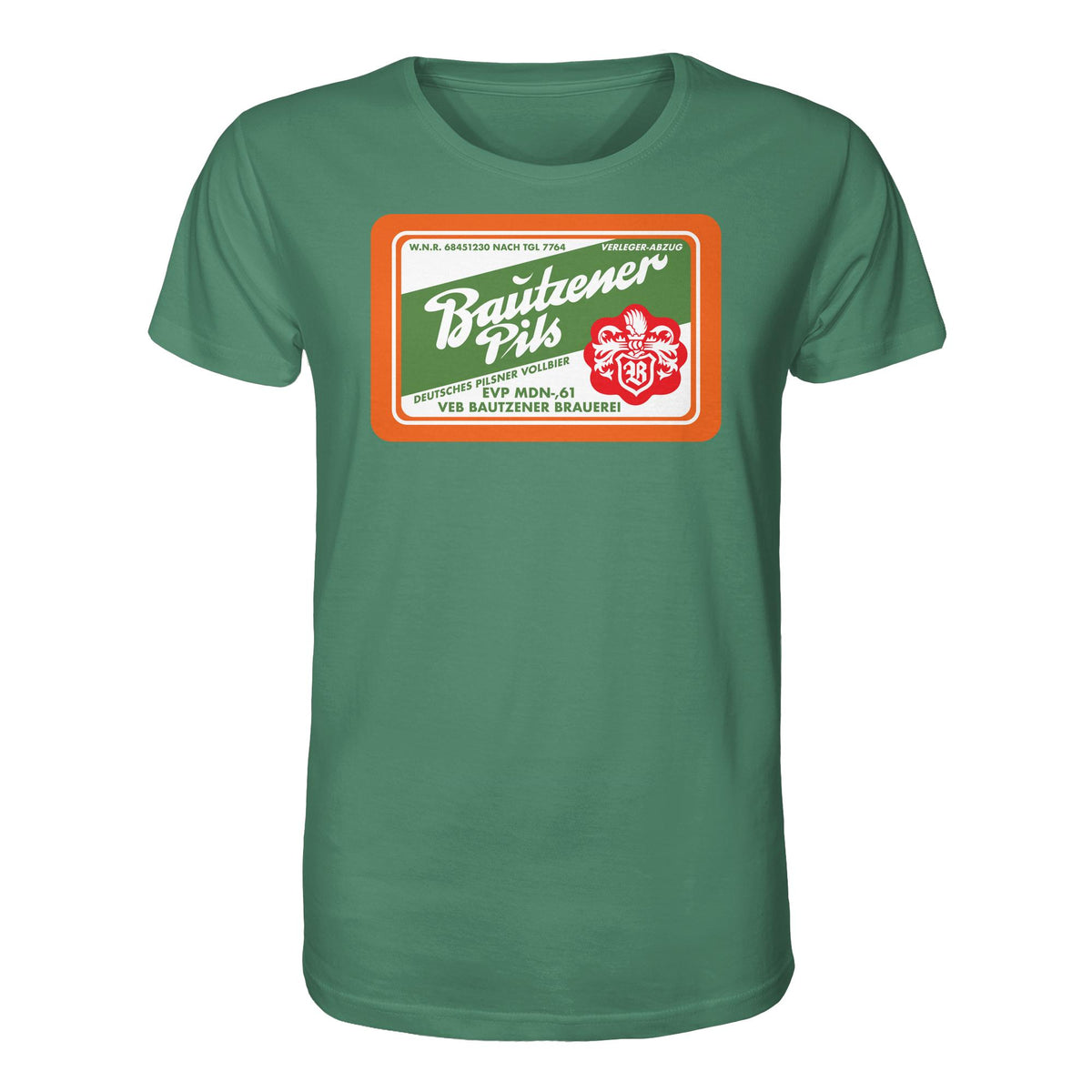 DDR Ostalgie Bio-Shirt Unisex • VEB BAUTZENER BRAUEREI