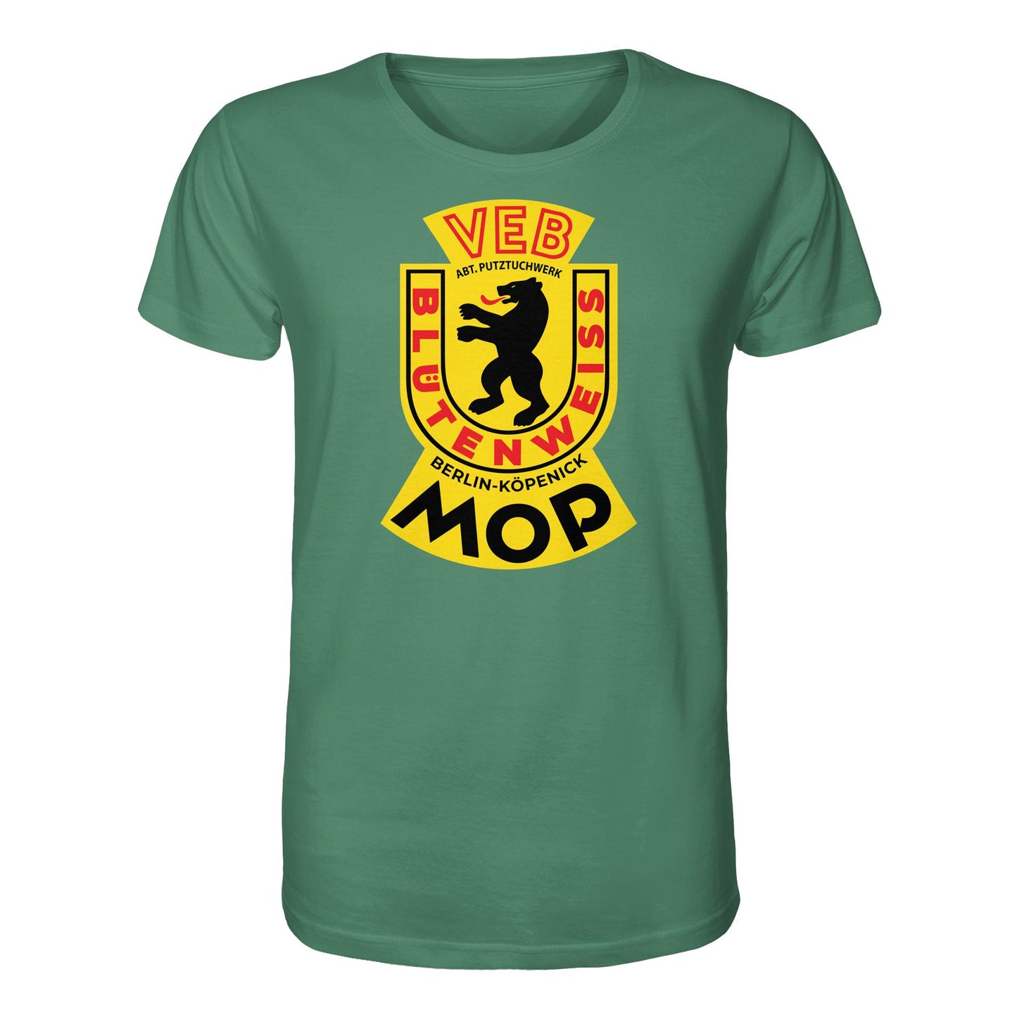 DDR Ostalgie Bio-Shirt Unisex • VEB PUTZTUCHWERK BERLIN-KÖPENICK