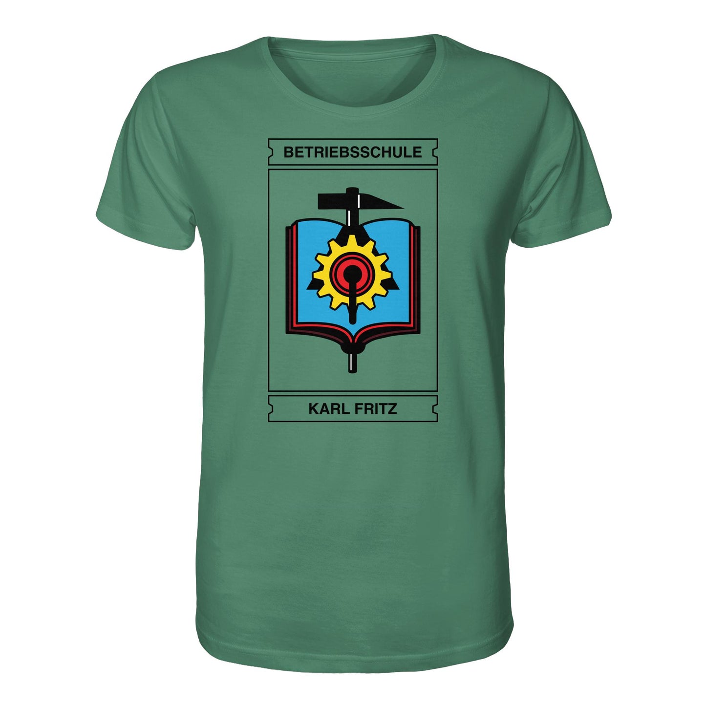 DDR Ostalgie Bio-Shirt Unisex • BETRIEBSSCHULE KARL FRITZ WISMAR
