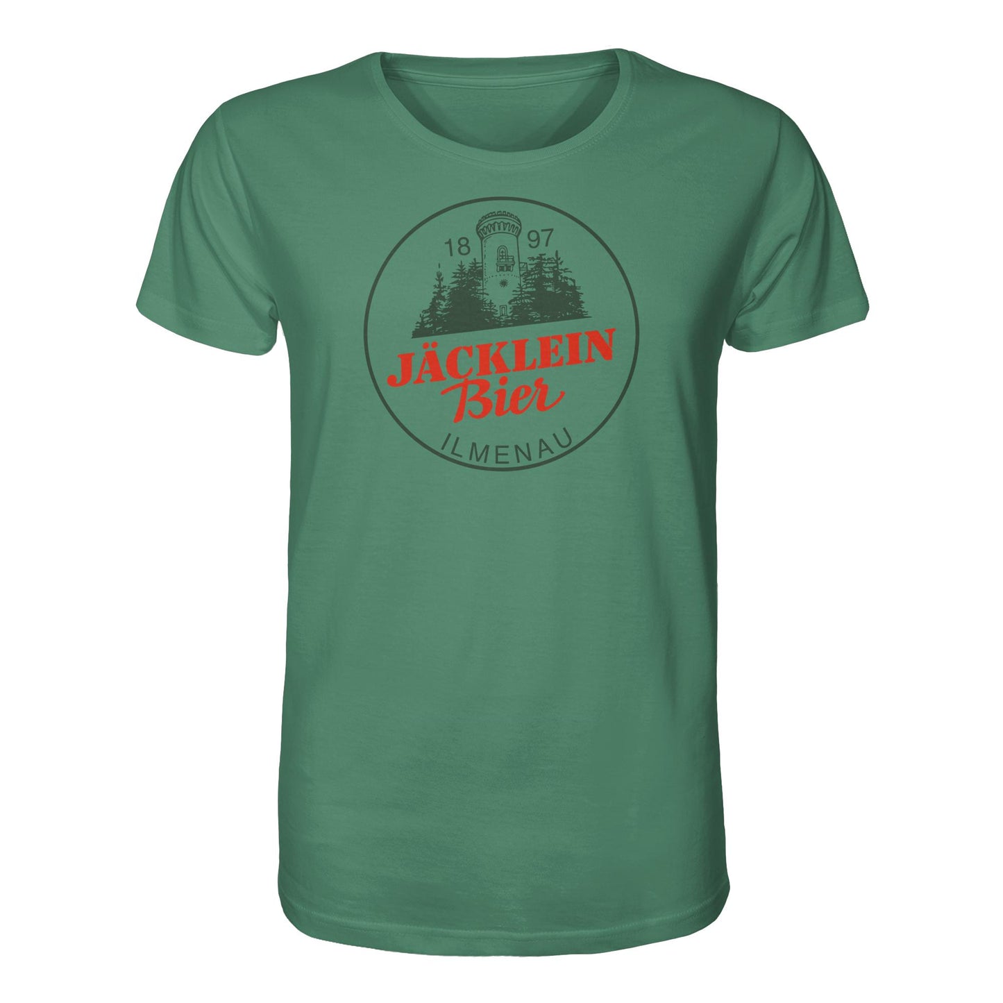 DDR Ostalgie Bio-Shirt Unisex • JÄCKLEIN BIER ILMENAU