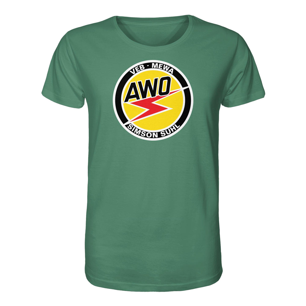 DDR Ostalgie Bio-Shirt Unisex • VEB MEWA - AWO, SIMSON SUHL