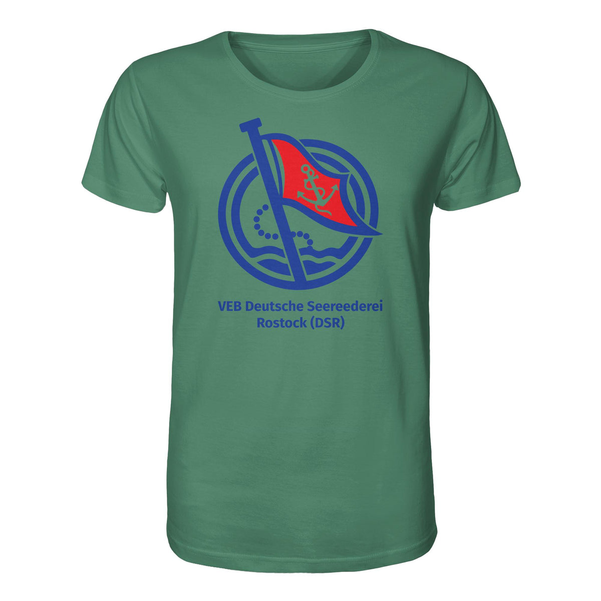 DDR Ostalgie Bio-Shirt Unisex • VEB DEUTSCHE SEEREEDEREI ROSTOCK (DSR)