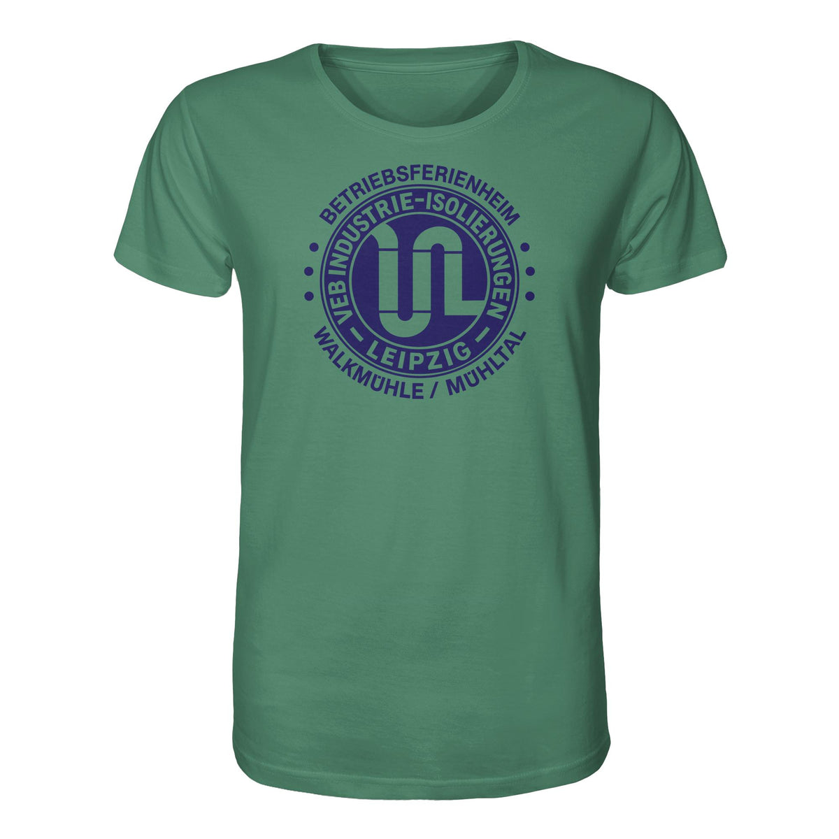DDR Ostalgie Bio-Shirt Unisex • VEB INDUSTRIE-ISOLIERUNGEN - BETRIEBSFERIENHEIM WALKMÜHLE
