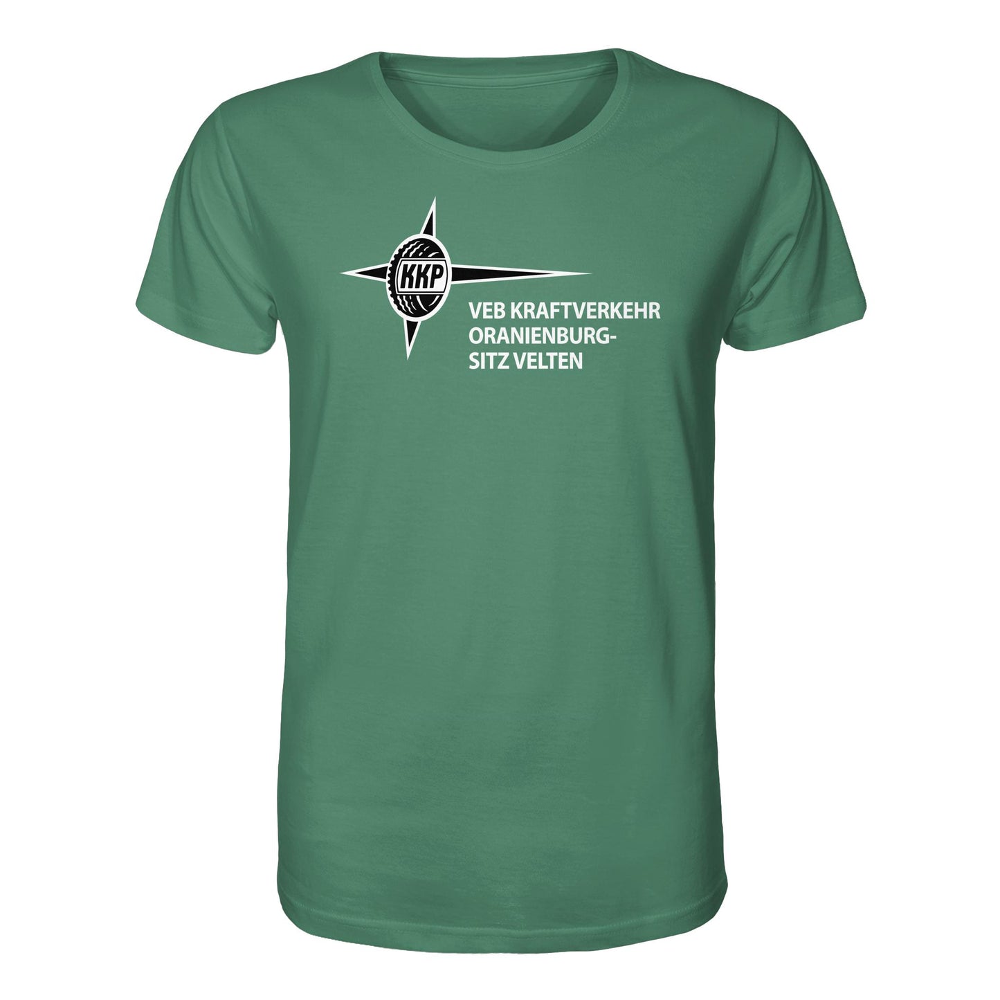 DDR Ostalgie Bio-Shirt Unisex • VEB KRAFTVERKEHR ORANIENBURG
