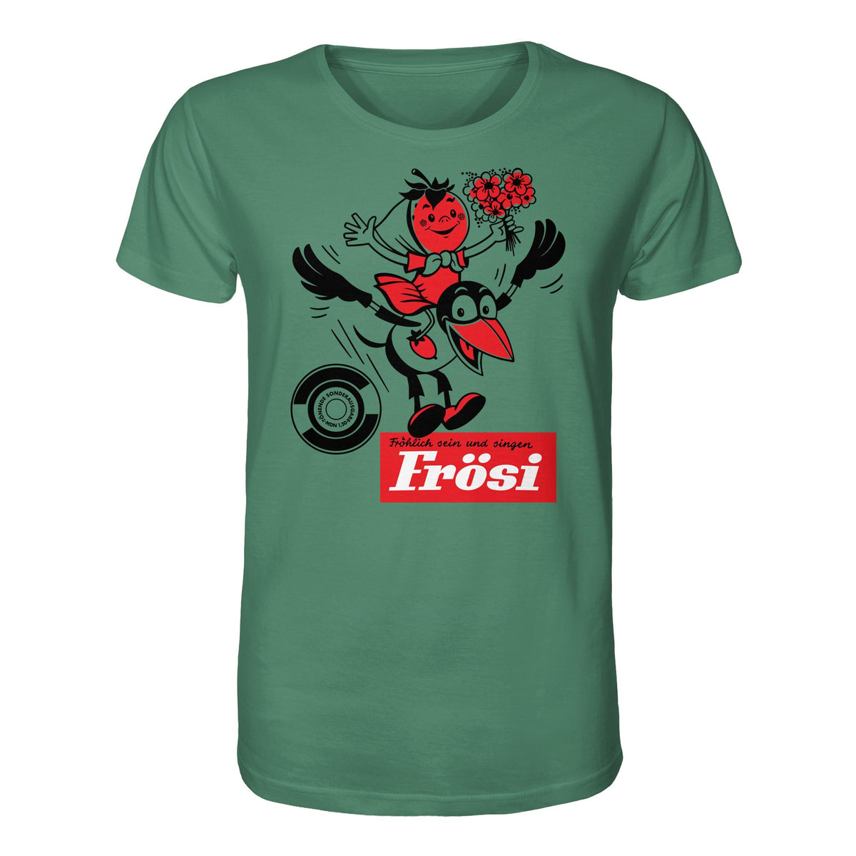 DDR Ostalgie Bio-Shirt Unisex • FRÖSI - TÖNENDE SONDERAUSGABE (ORIGINAL COVER)