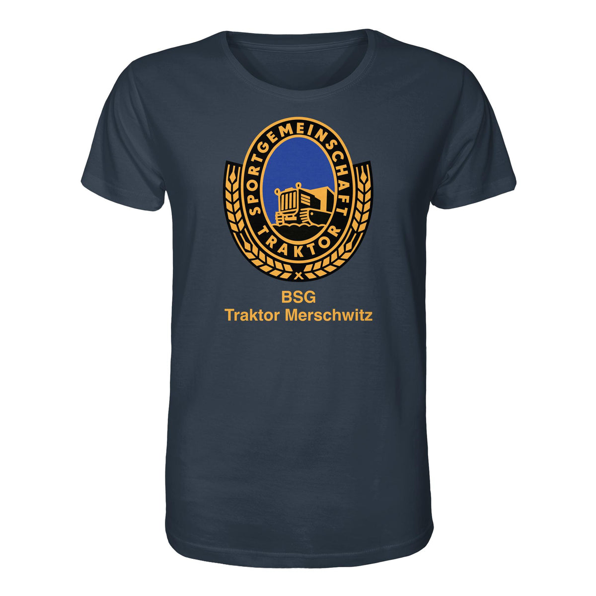 DDR Ostalgie Bio-Shirt Unisex • BSG TRAKTOR MERSCHWITZ