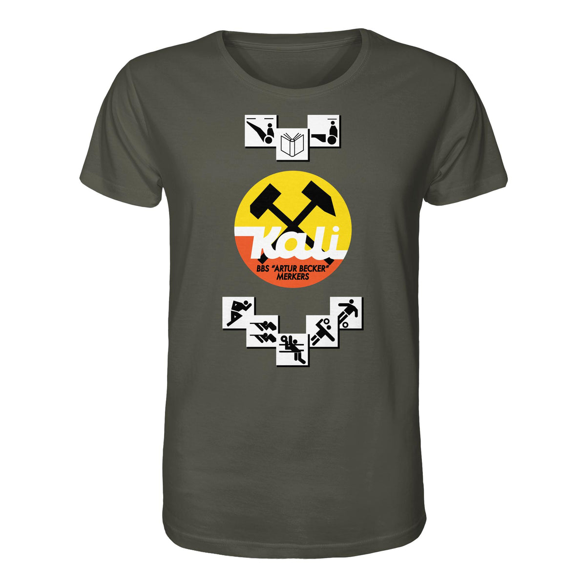 DDR Ostalgie Bio-Shirt Unisex • BBS KALI ARTUR BECKER - MERKERS