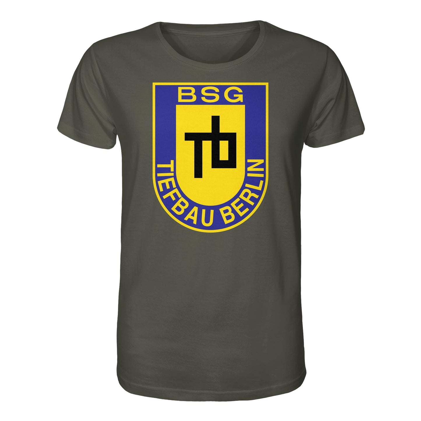 DDR Ostalgie Bio-Shirt Unisex • BSG TB TIEFBAU BERLIN