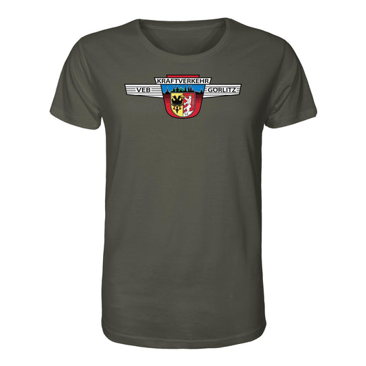 DDR Ostalgie Bio-Shirt Unisex • VEB KRAFTVERKEHR GÖRLITZ