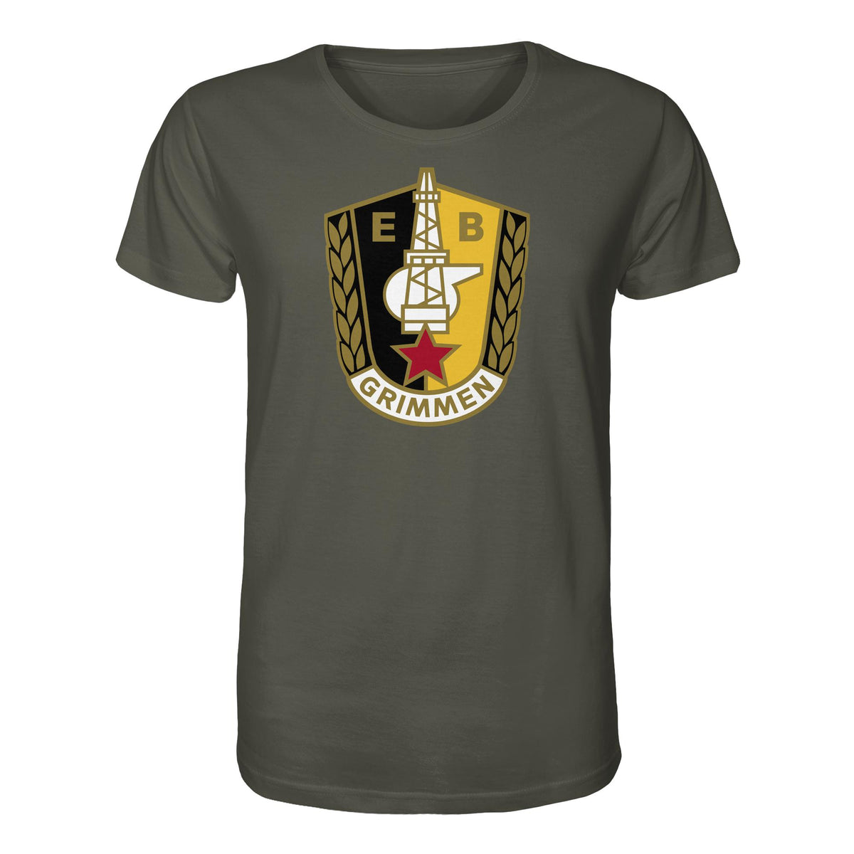 DDR Ostalgie Bio-Shirt Unisex • ERDÖL, ERDGAS GRIMMEN