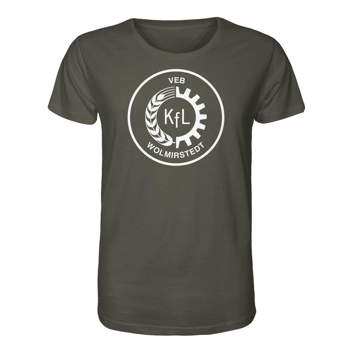 DDR Ostalgie Bio-Shirt Unisex • VEB KFL WOLMIRSTEDT