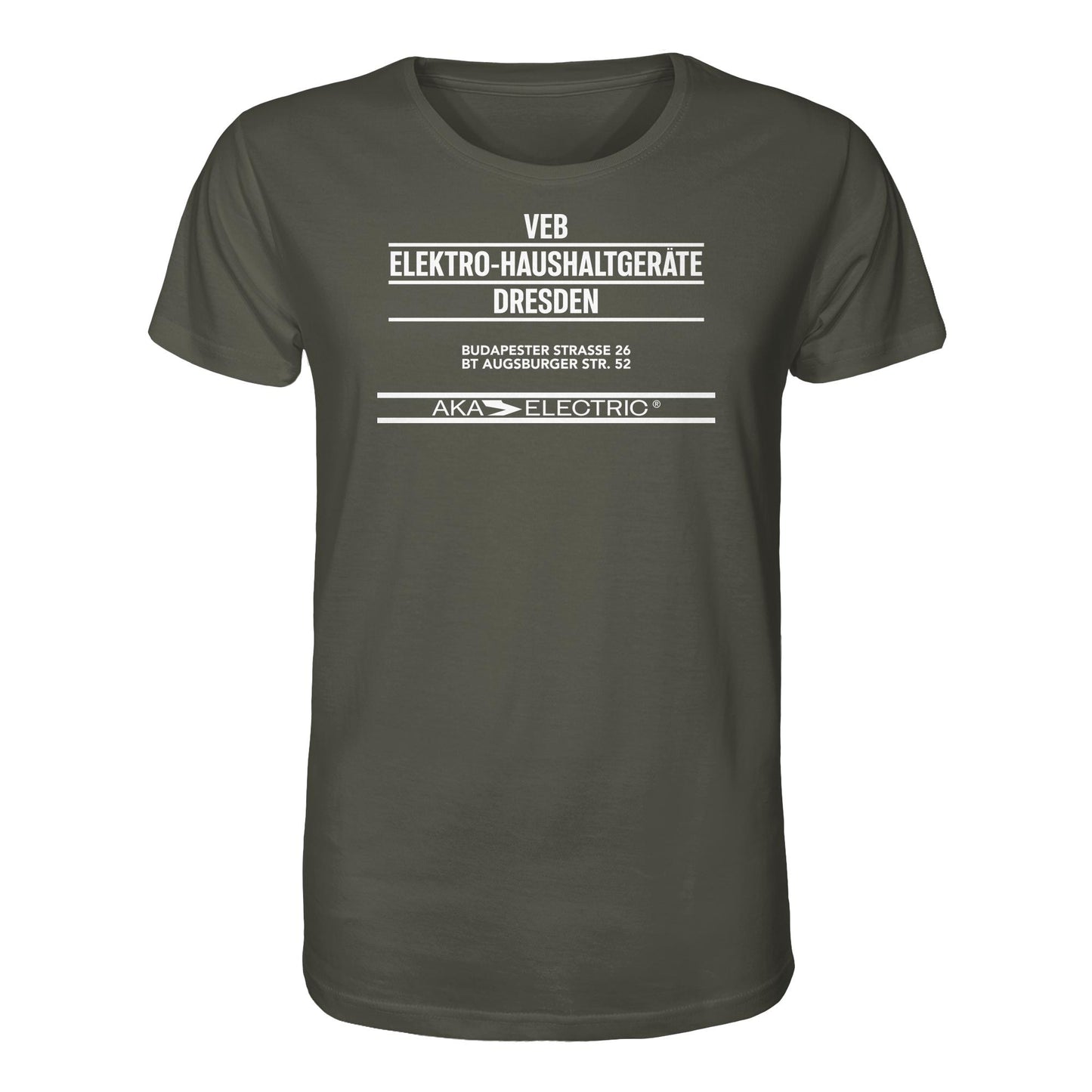 DDR Ostalgie Bio-Shirt Unisex • AKA ELECTRIC DRESDEN