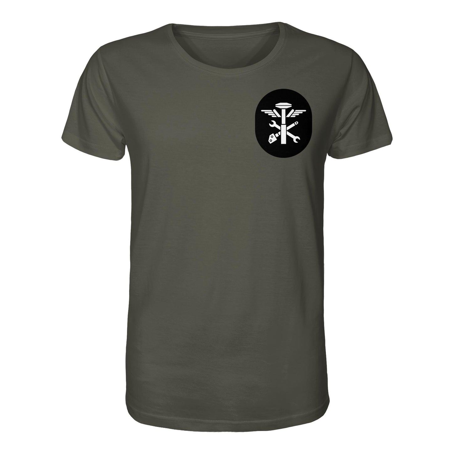 DDR Ostalgie Bio-Shirt Unisex • NVA EMBLEM - TECHNISCHER PANZERDIENST