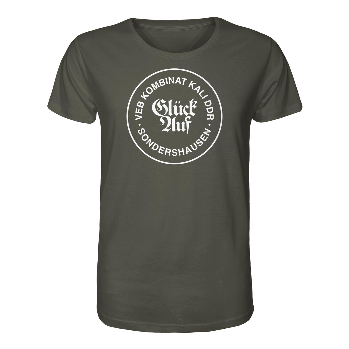 DDR Ostalgie Bio-Shirt Unisex • VEB KOMBINAT KALI SONDERSHAUSEN