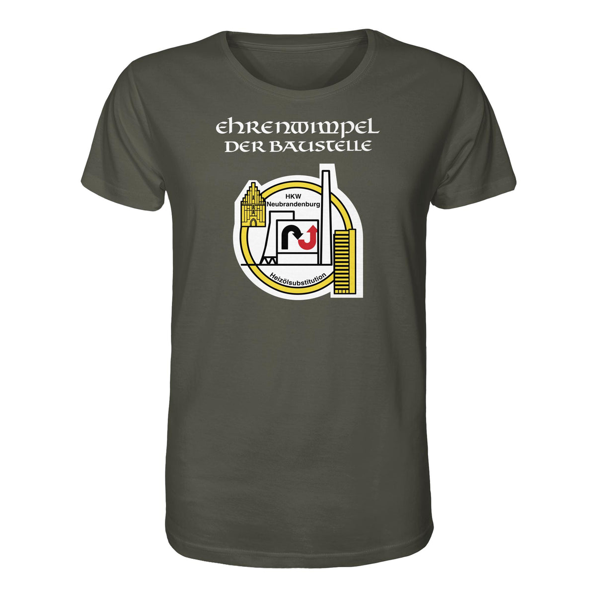 DDR Ostalgie Bio-Shirt Unisex • EHRENWIMPEL HKW NEUBRANDENBURG