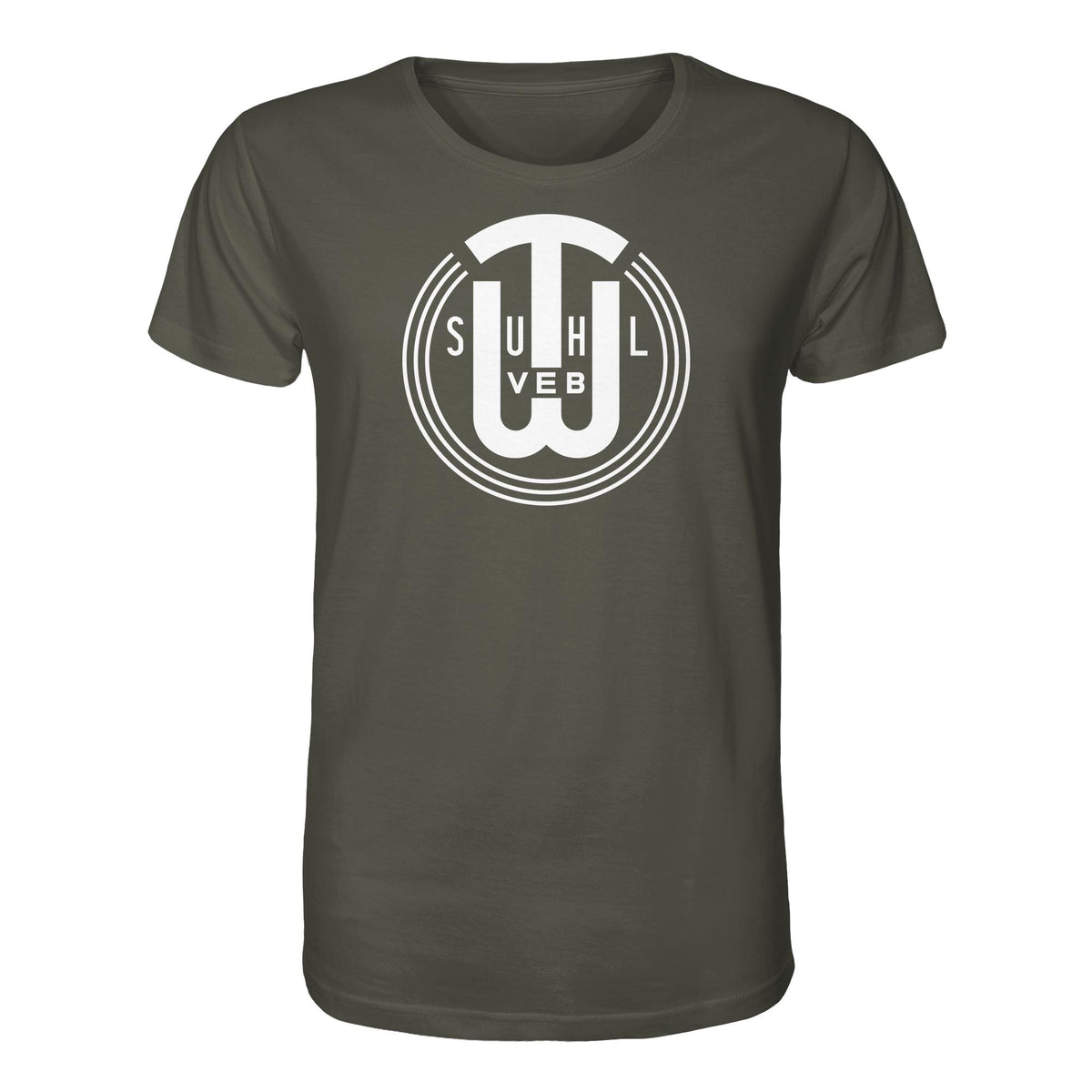 DDR Ostalgie Bio-Shirt Unisex • VEB SUHL ERNST-THÄLMANN-WERK