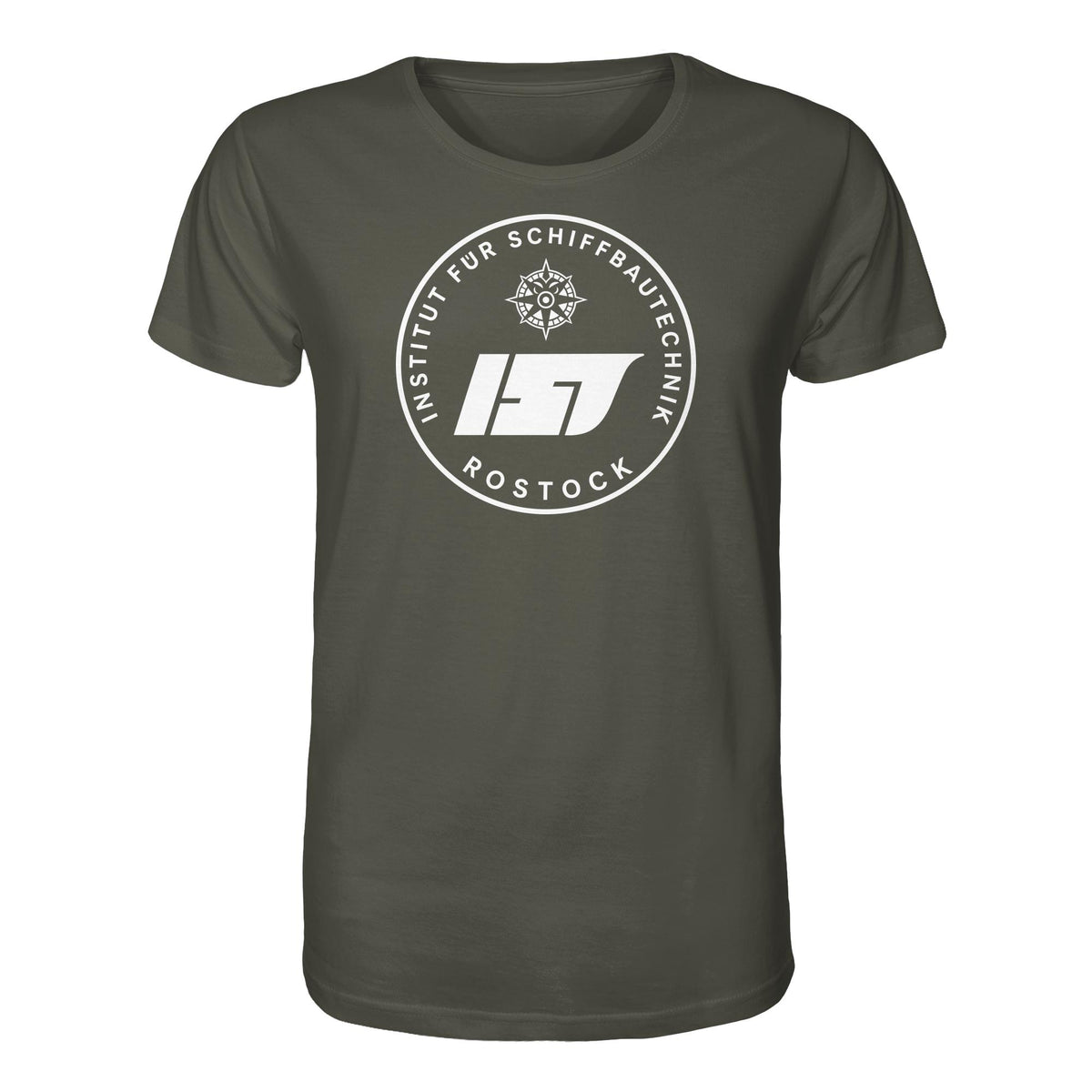 DDR Ostalgie Bio-Shirt Unisex • INSTITUT FÜR SCHIFFBAUTECHNIK ROSTOCK