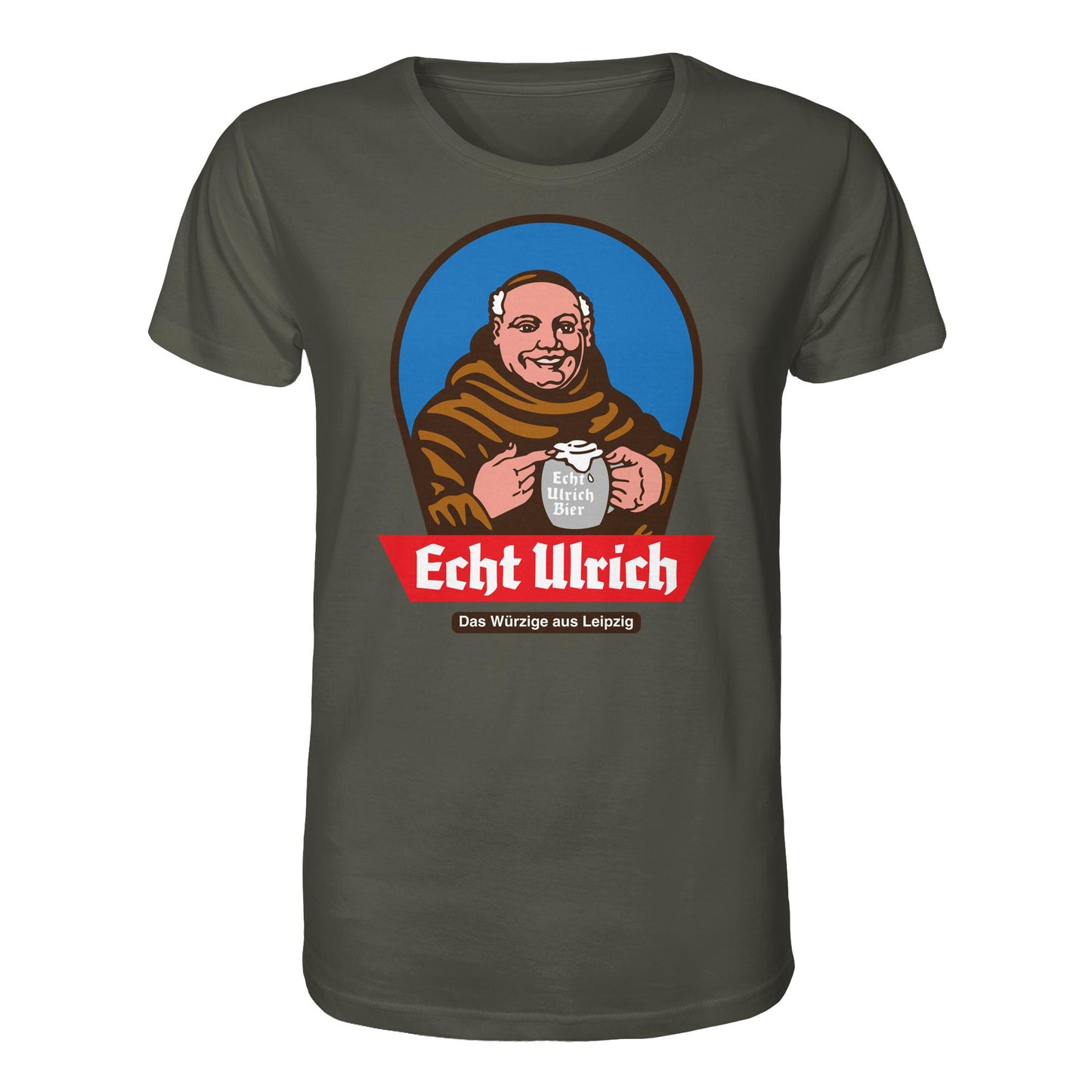 DDR Ostalgie Bio-Shirt Unisex • ECHT ULRICH BIER LEIPZIG