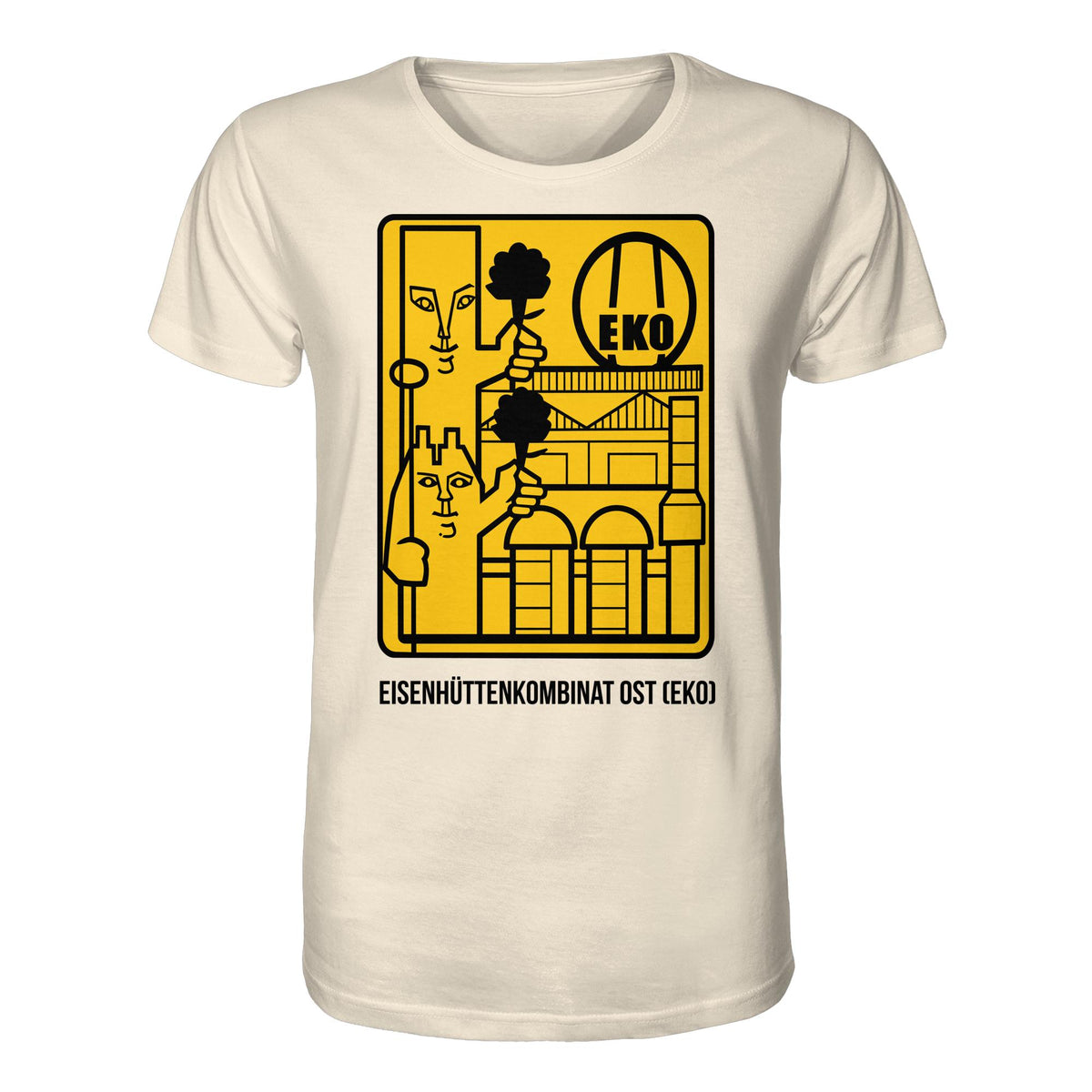 DDR Ostalgie Bio-Shirt Unisex • EISENHÜTTENKOMBINAT OST (EKO)